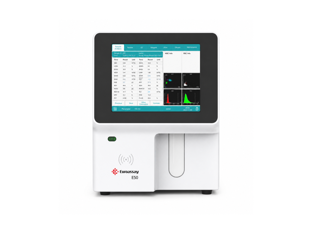 Analizatori hematologjik Euroassay E50